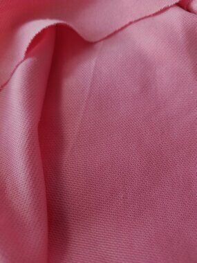 Material Peach  Light Polyester  Flowing  72" x 64"  Stretchy Flowing